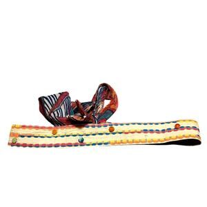 Mudd funky tie belt boho